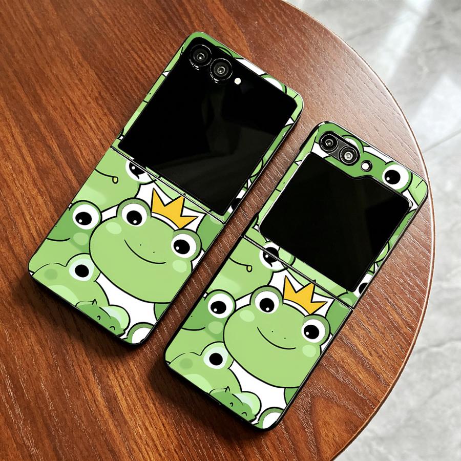 Phone Cases Z Fold 7 - Full Cover Frog Design Phone Cover