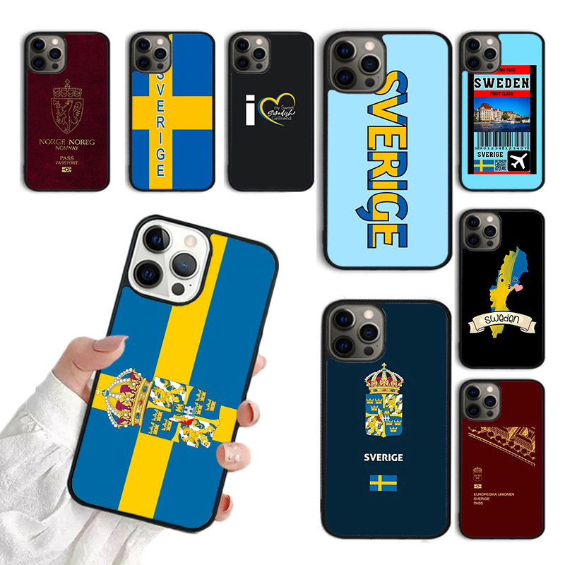 Phone Cases Sweden - Sweden Passport Phone Case For iPhone