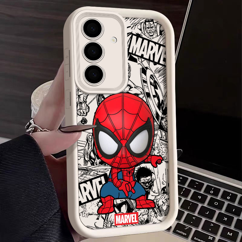 Phone Cases Samsung S25 Ultra - Marvel Spiderman Cute Fundas For Samsung