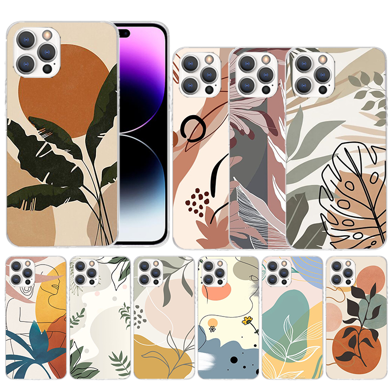 Phone Cases That Fit Iphone 16E - Abstract Women Face Line Soft Cover