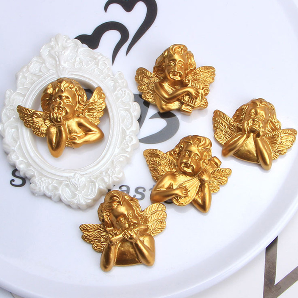 Phone Cases With Charms - 15pcs Resin Angel Accessories Craft DIY