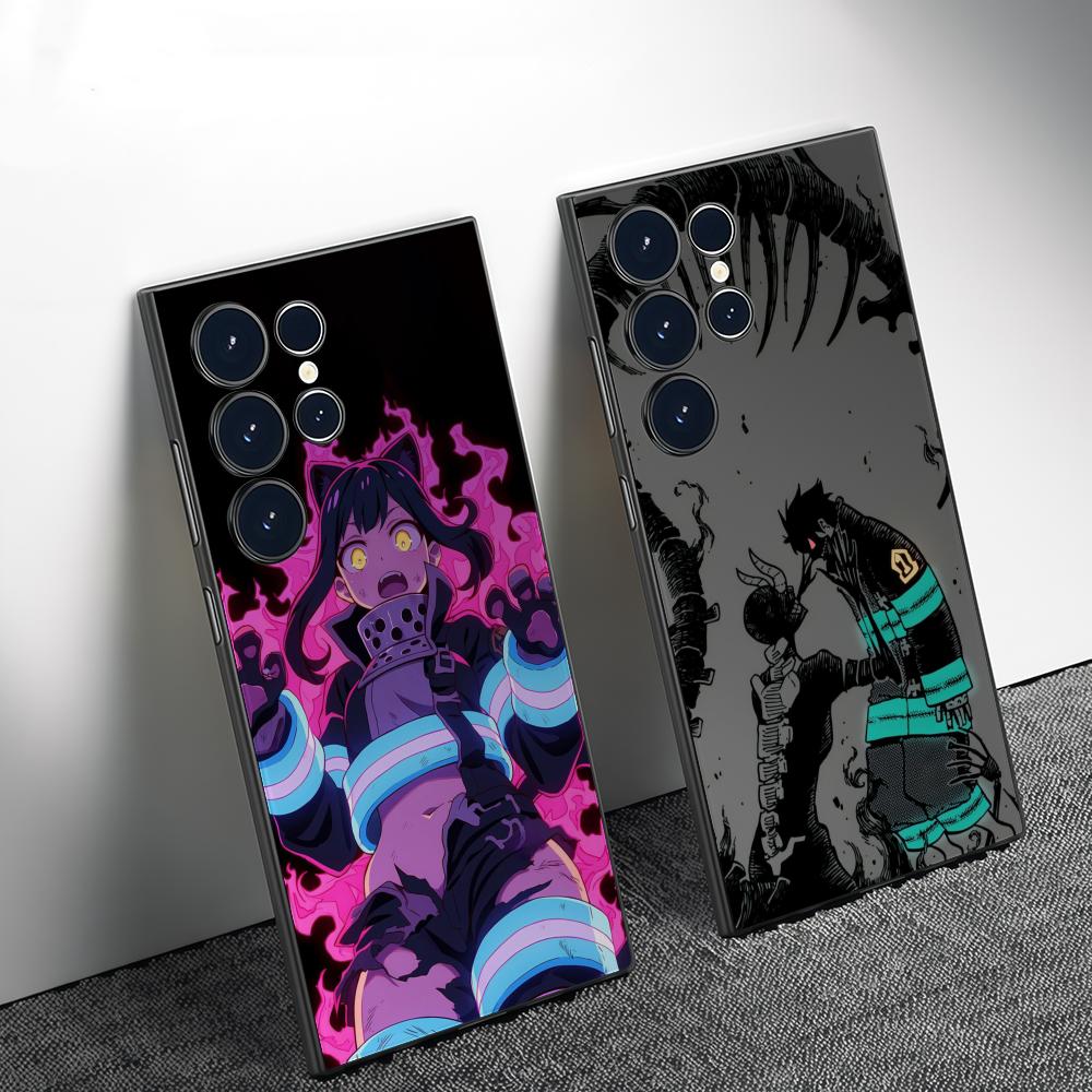 Phone Cases Samsung S25 Ultra - Anime F-Fire Force Phone Case For