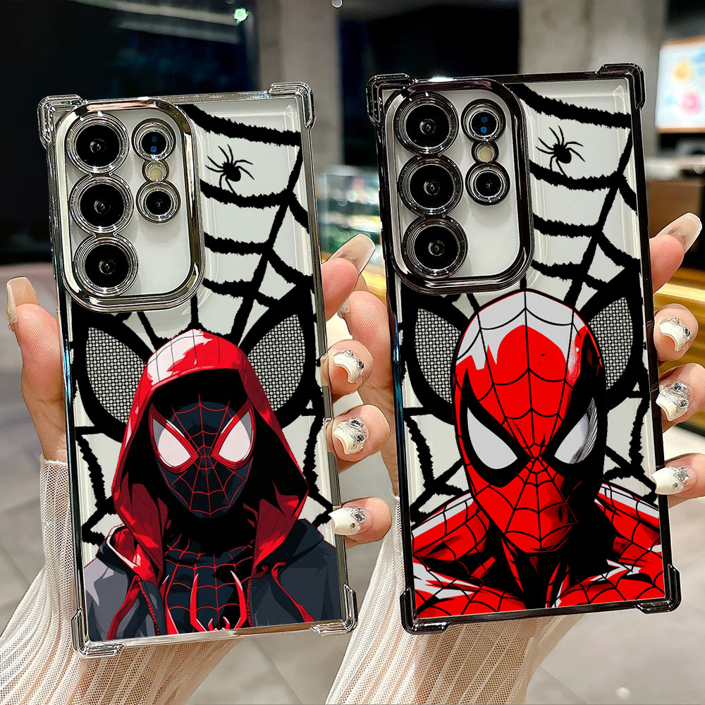 Phone Cases Samsung S25 Ultra - Spiderman Miles Morales Heroes Case For