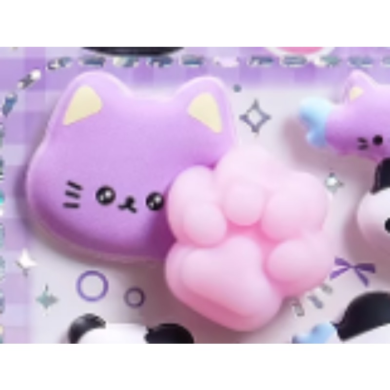 Phone Cases Rubber - Cute 3D Panda Cartoon Stress Relieving