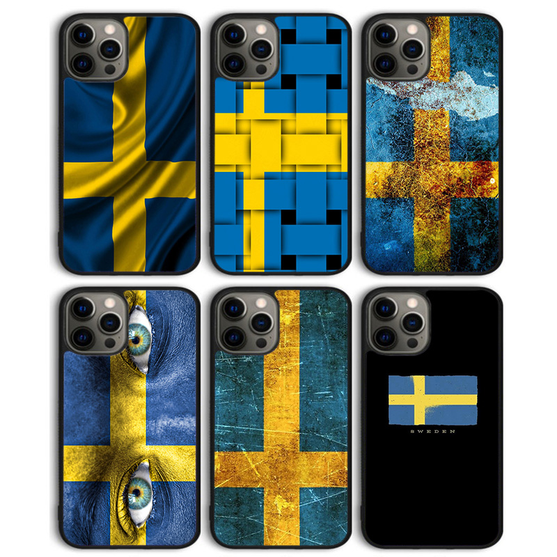 Phone Cases Sweden - Sweden Flag Phone Case Back Cover