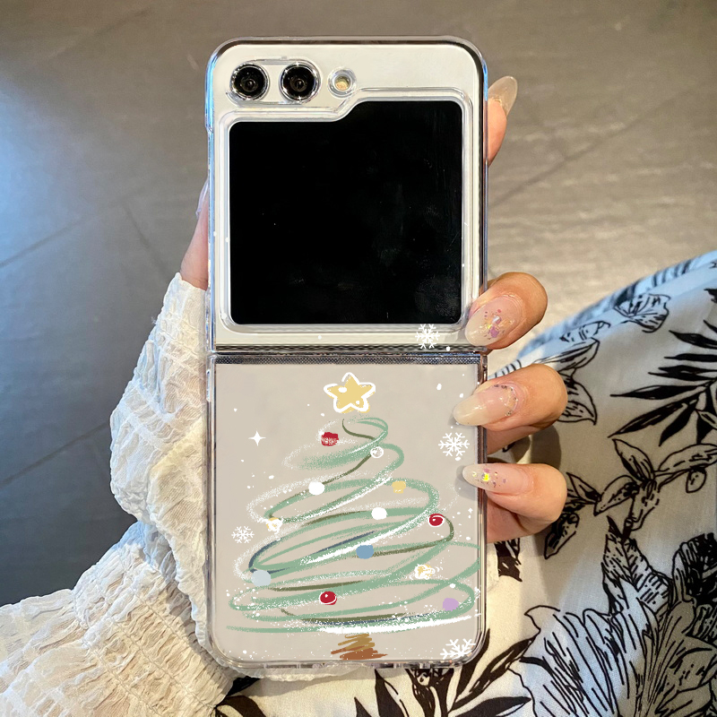 Phone Cases Z Fold 7 - Christmas Tree Phone Case For Samsung