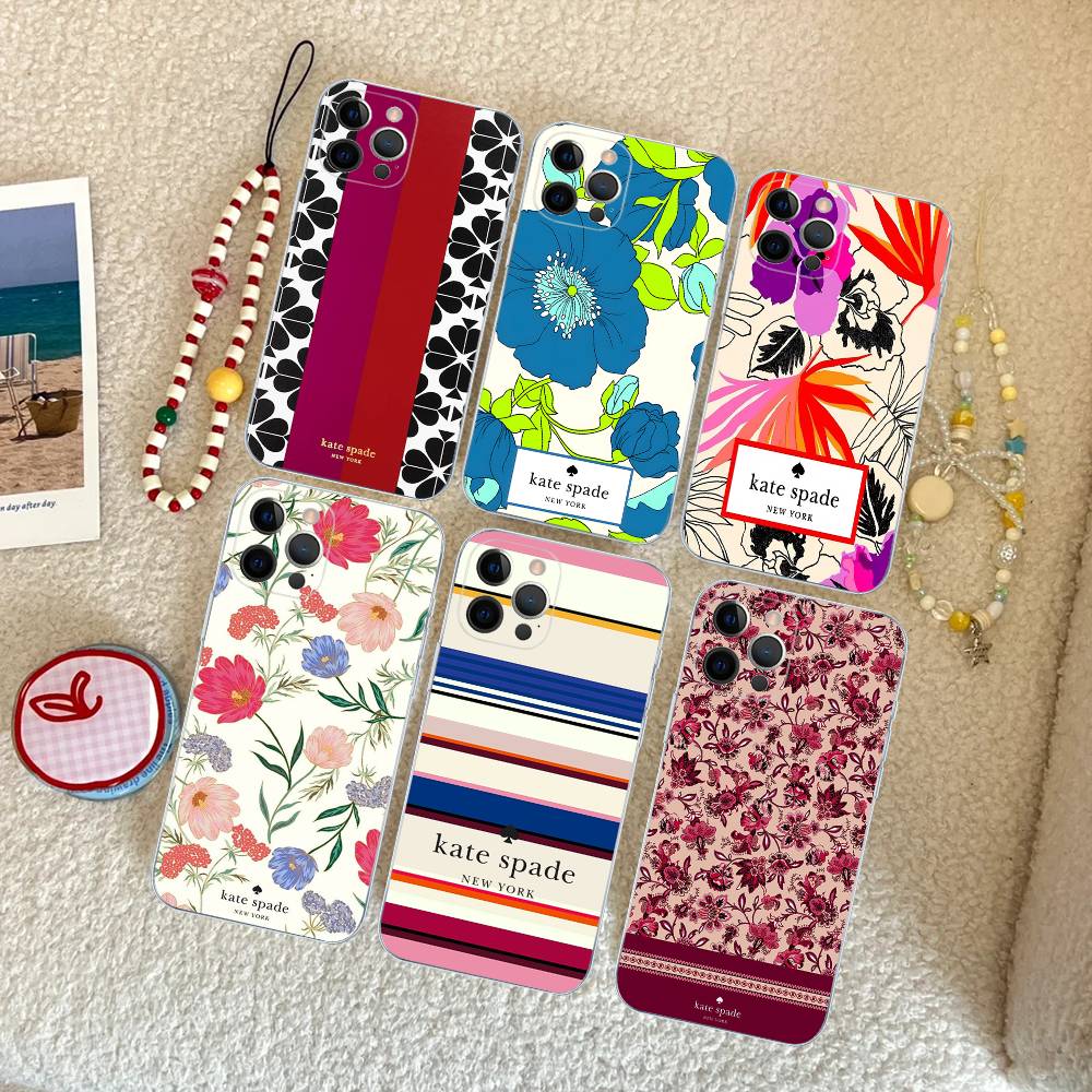Phone Cases Kate Spade - K-Kate S-Spade Flower For iPhone 17