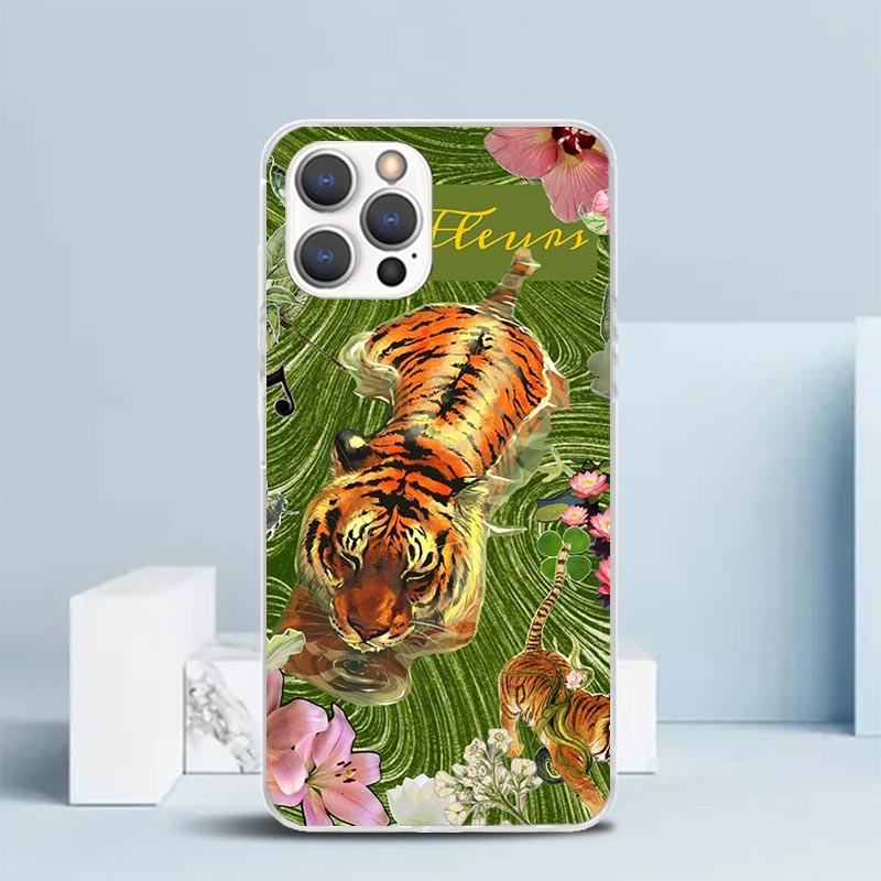Superior Tiger Pattern Art Sof - Phone Cases That Fit Iphone 16E recension och pris