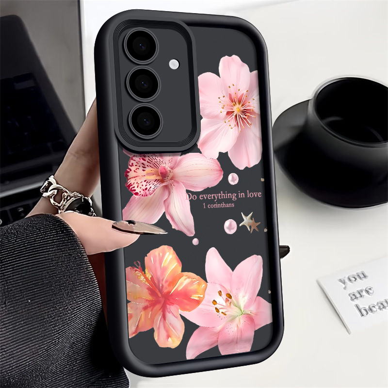 Pink Flowers Phone Case For Sa - Phone Cases Pink recension och pris
