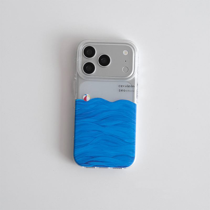 Oil Painting Texture of Sea Su - Phone Cases Drawing recension och pris