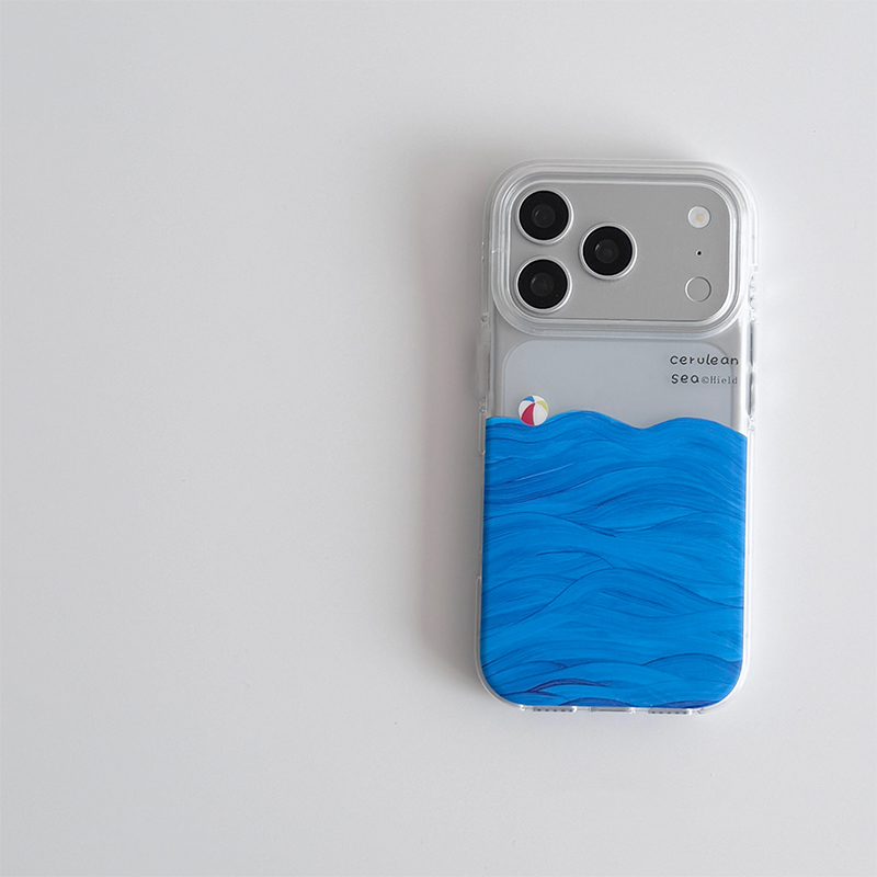 Oil Painting Texture of Sea Su - Phone Cases Drawing recension och pris