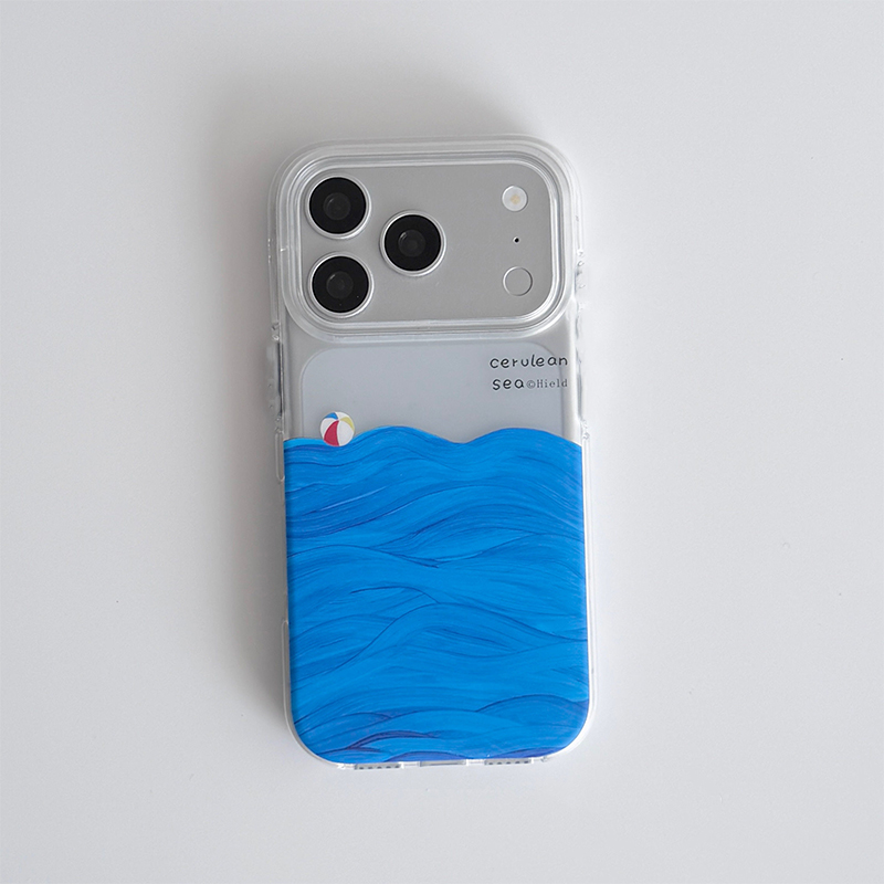 Oil Painting Texture of Sea Su - Phone Cases Drawing recension och pris