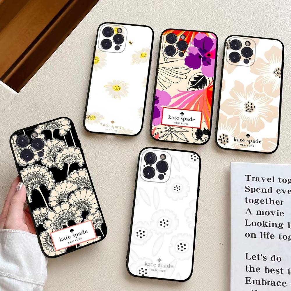 K-Kate S-Spade Black Soft Phon - Phone Cases Kate Spade recension och pris