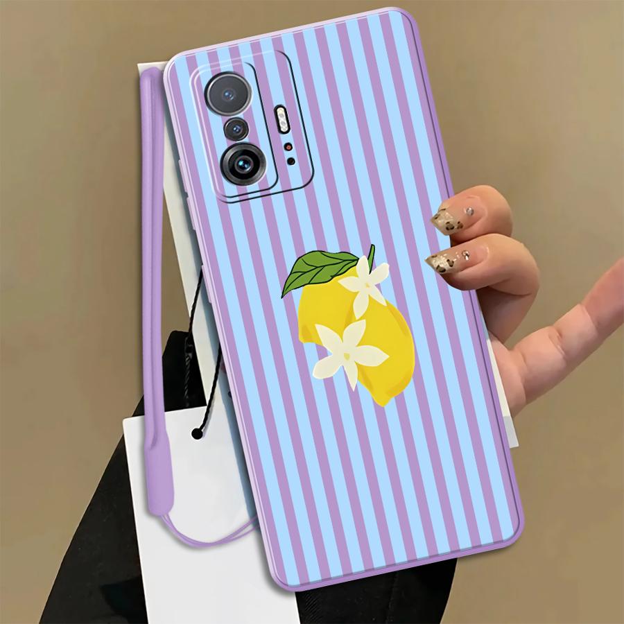 Lemon Cool Stripe Pattern Case - Phone Cases Iphone 11 recension och pris