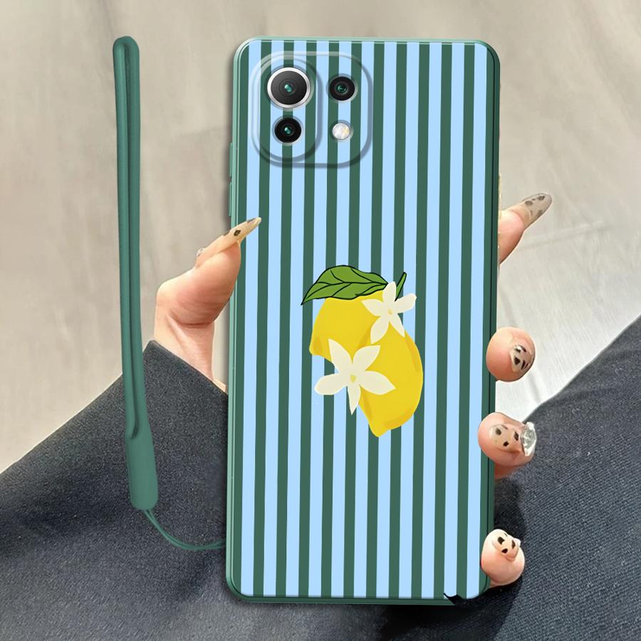 Lemon Cool Stripe Pattern Case - Phone Cases Iphone 11 recension och pris