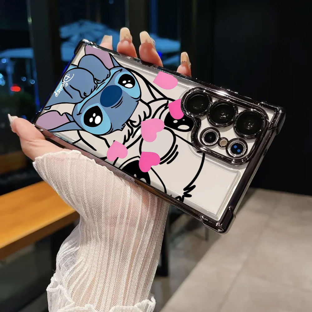 Stitch Line Background Silicon - Phone Cases Samsung S25 Ultra recension och pris