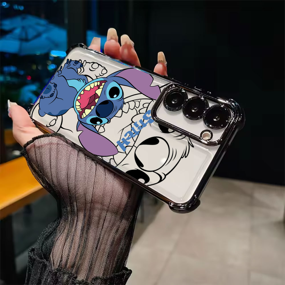 Stitch Line Background Silicon - Phone Cases Samsung S25 Ultra recension och pris