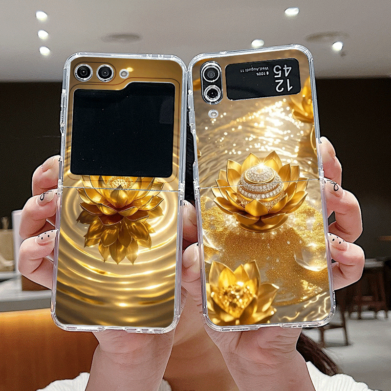 Creative Golden Lotus Flower P - Phone Cases Z Fold 7 recension och pris