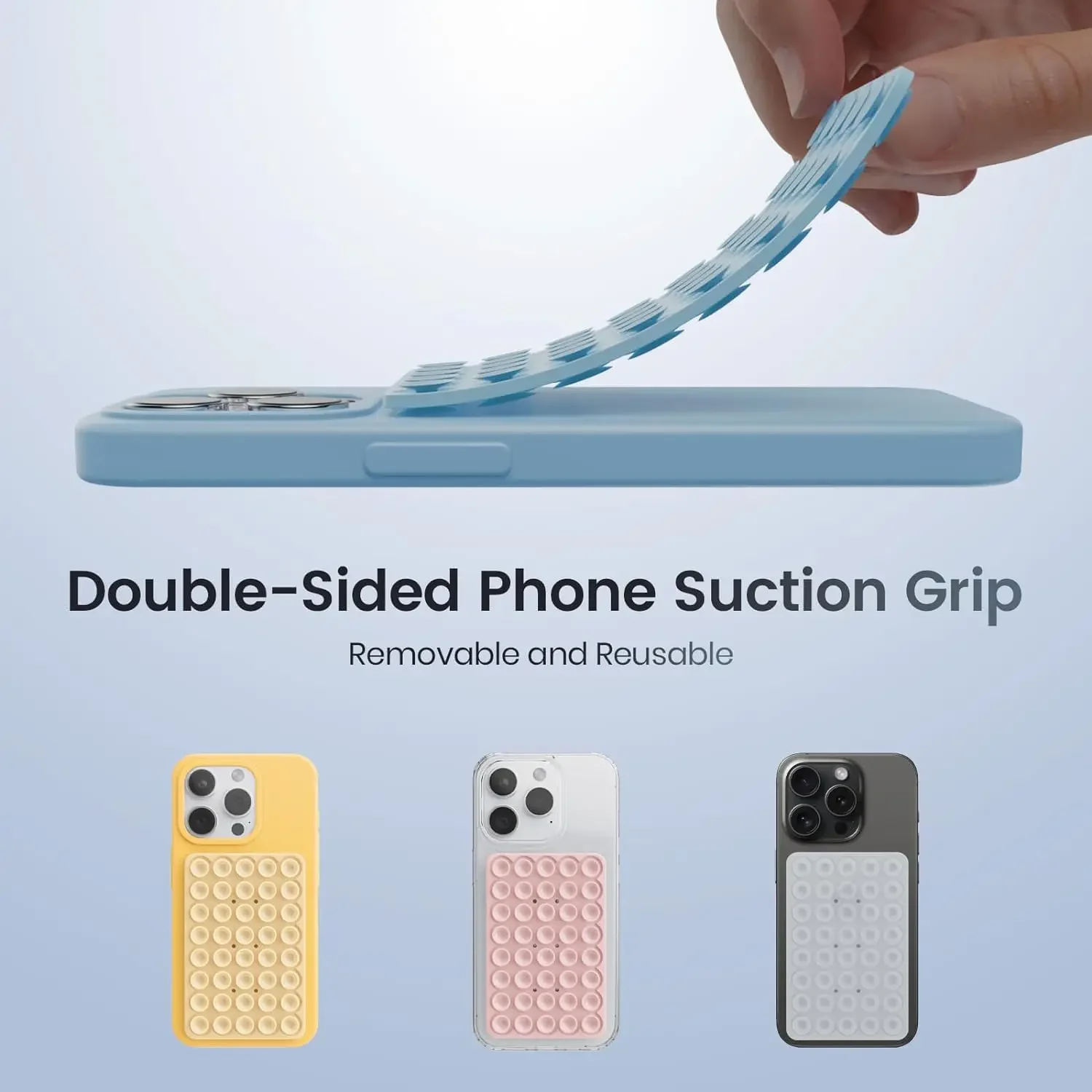 Double-Sided Suction Cup Phone - Phone Cases Rubber recension och pris