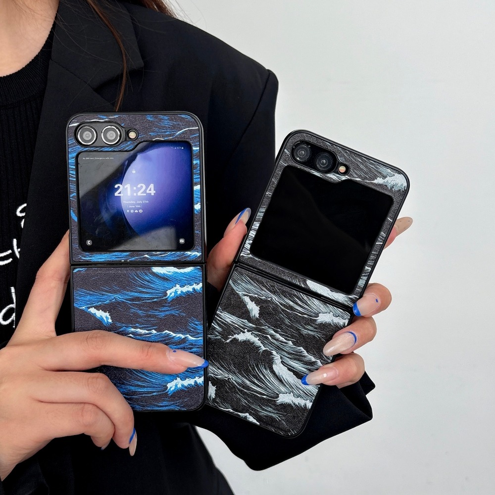 Wave Painting Pattern Magnetic - Phone Cases Drawing recension och pris