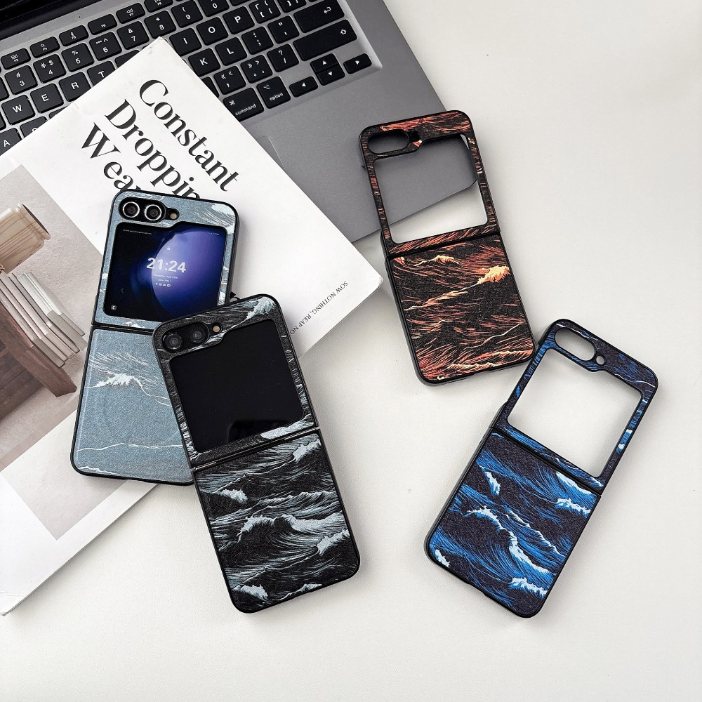 Wave Painting Pattern Magnetic - Phone Cases Drawing recension och pris