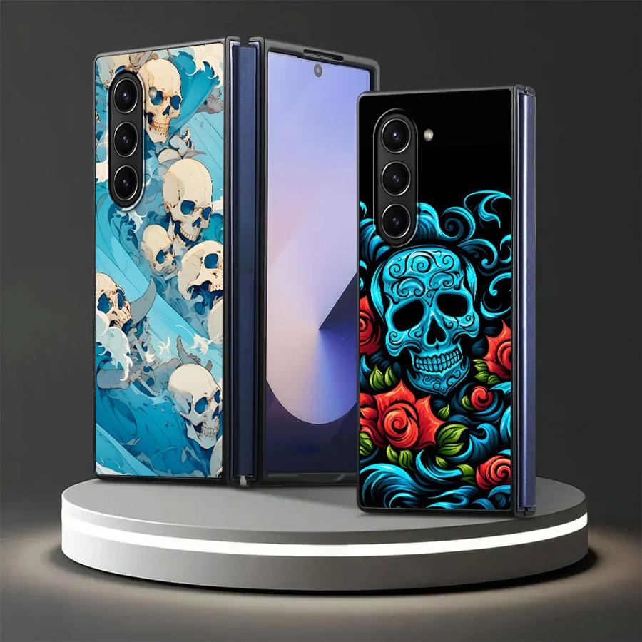 Skull Art Case for Samsung Gal - Phone Cases Z Fold 7 recension och pris
