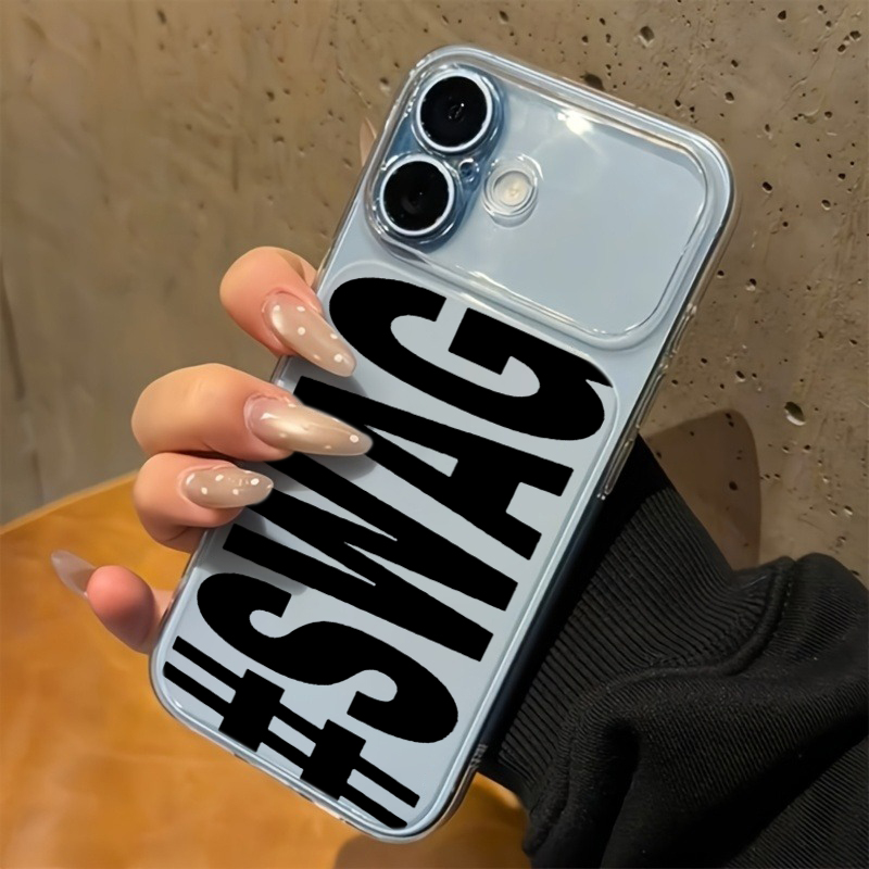 Hot Pink Black SWAG Letter Cle - Phone Cases Pink recension och pris
