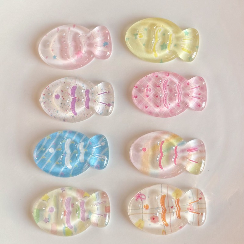 10pcs New Spring Summer Transp - Phone Cases With Charms recension och pris
