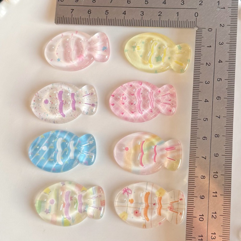 10pcs New Spring Summer Transp - Phone Cases With Charms recension och pris
