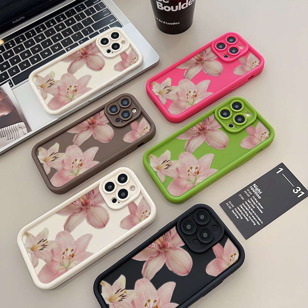 Painted Phone Case for Apple i - Phone Cases Pink recension och pris