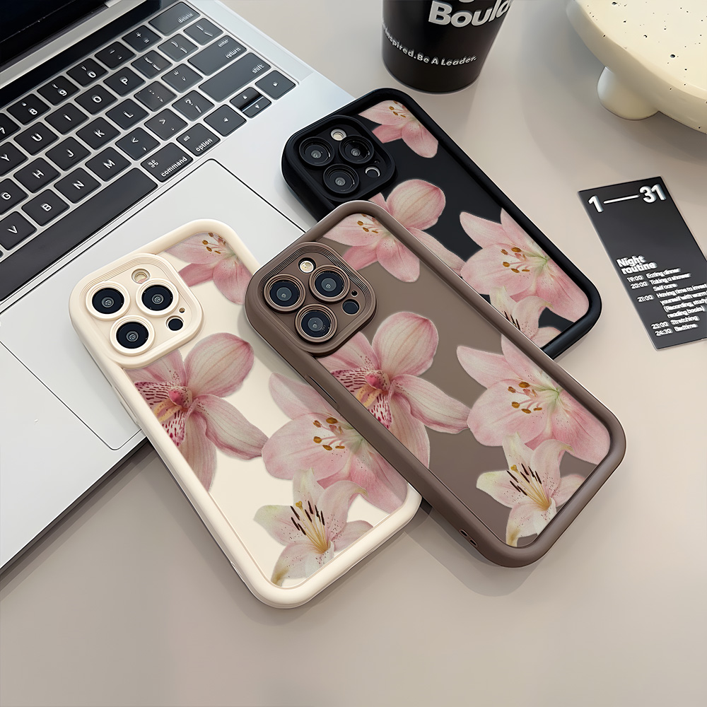 Painted Phone Case for Apple i - Phone Cases Pink recension och pris