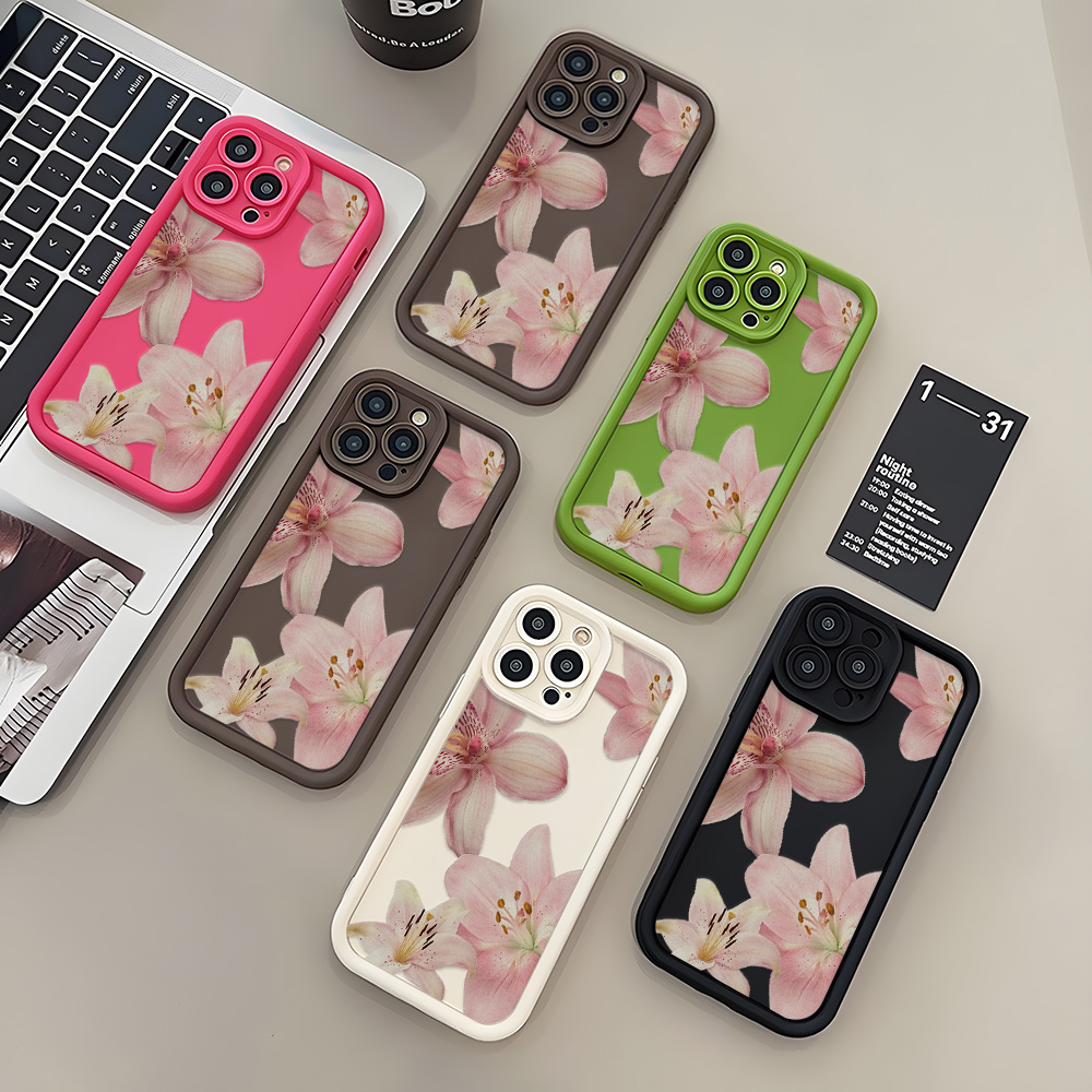 Painted Phone Case for Apple i - Phone Cases Pink recension och pris