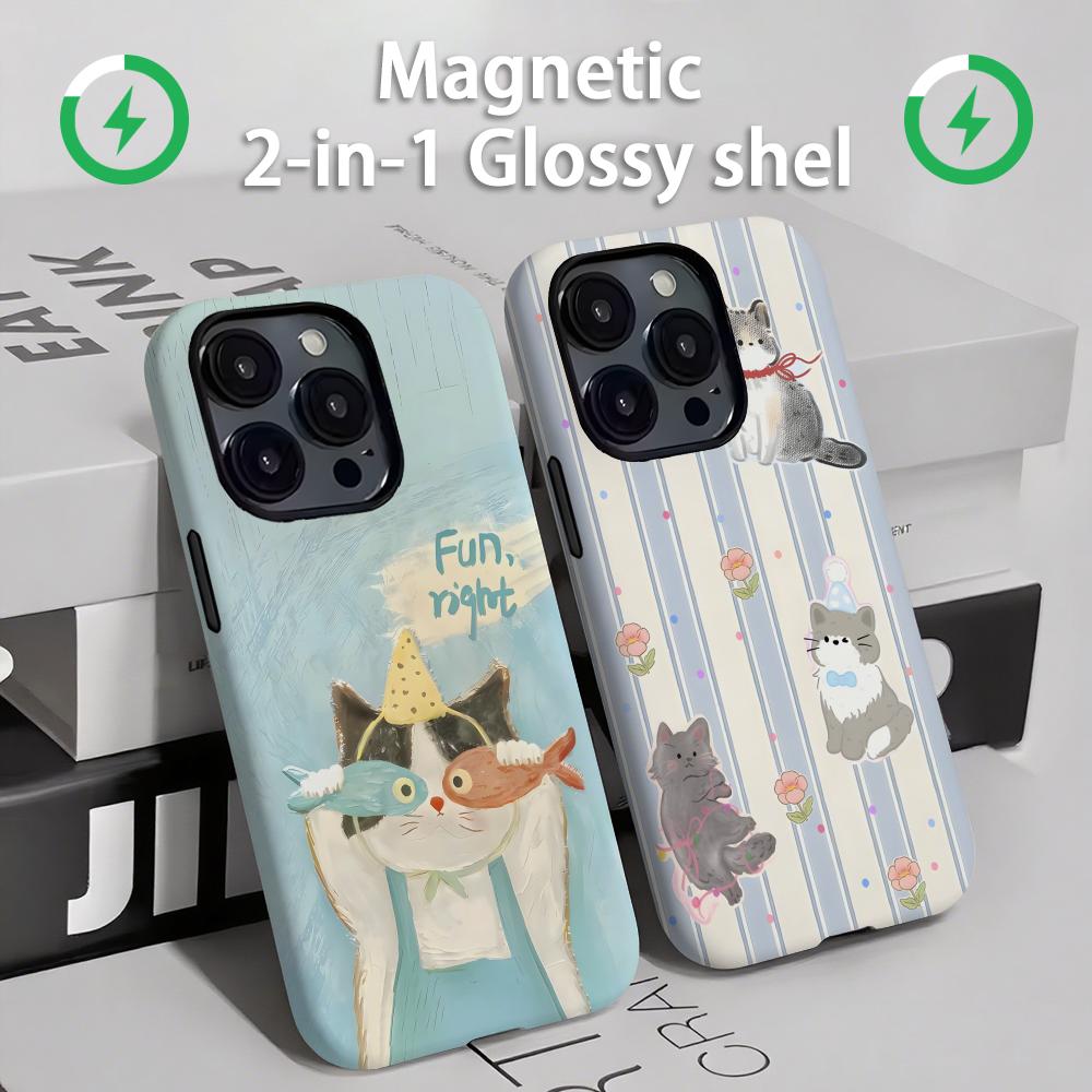 Cute cats and dogs  Phone Case - Phone Cases Iphone 11 recension och pris