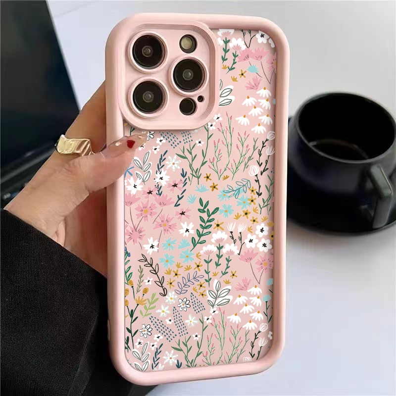 Pink High-bamboo Floral Patter - Phone Cases Pink recension och pris