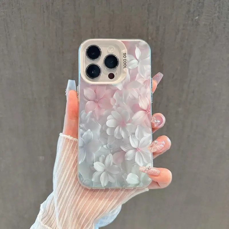 Pink Flower Case for iPhone 15 - Phone Cases Pink recension och pris