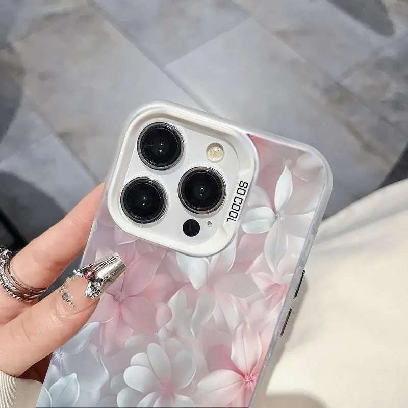 Pink Flower Case for iPhone 15 - Phone Cases Pink recension och pris