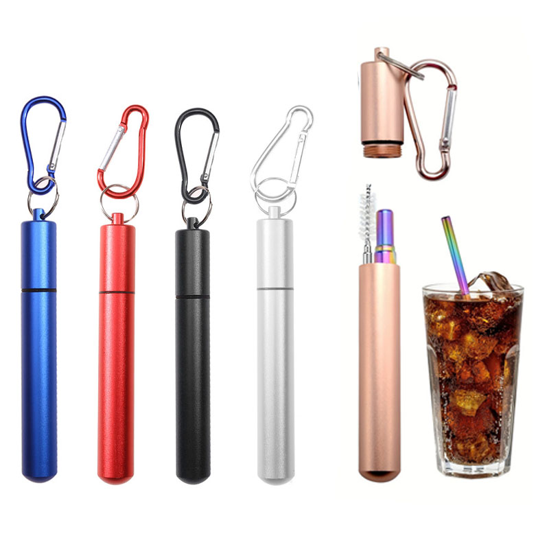 Reusable Telescopic Straw Stai - Phone Cases The Dairy recension och pris