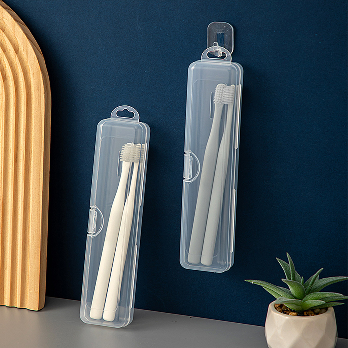 WORTHBUY Toothbrush Box Transp - Phone Cases The Dairy recension och pris