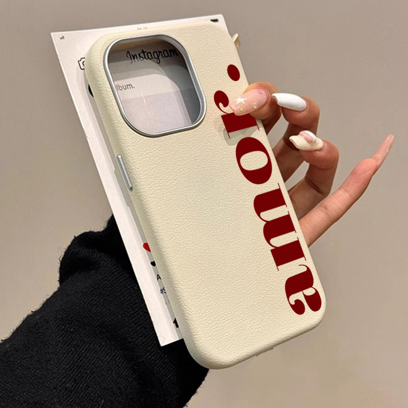 The Red Artistic Letter Lichee - Phone Cases Drawing recension och pris