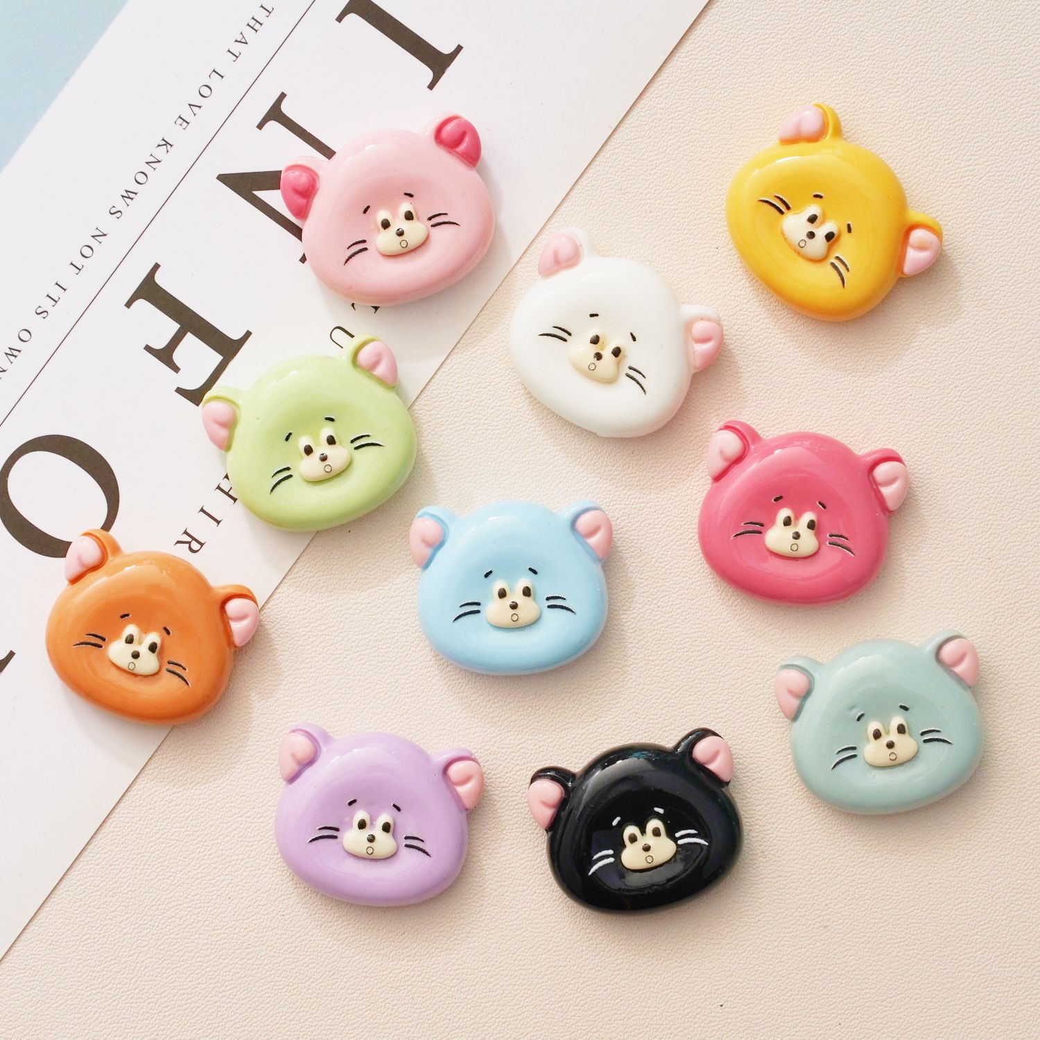 10PCS New Cute Cartoon Cream R - Phone Cases Rubber recension och pris