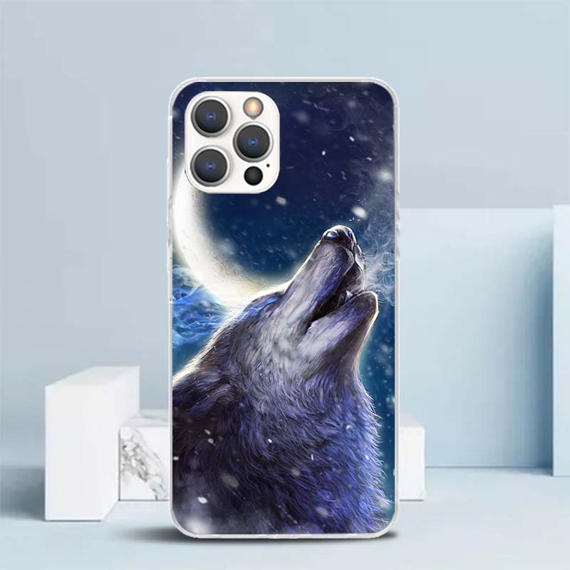 Angry Animal Wolf Fierce Soft  - Phone Cases That Fit Iphone 16E recension och pris