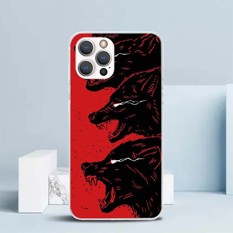 Angry Animal Wolf Fierce Soft  - Phone Cases That Fit Iphone 16E recension och pris