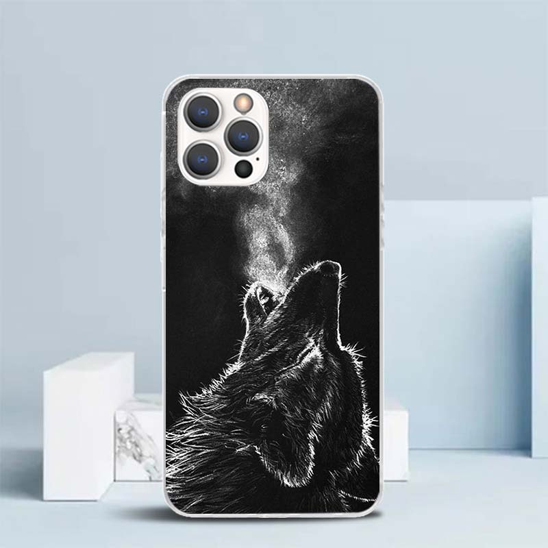 Angry Animal Wolf Fierce Soft  - Phone Cases That Fit Iphone 16E recension och pris