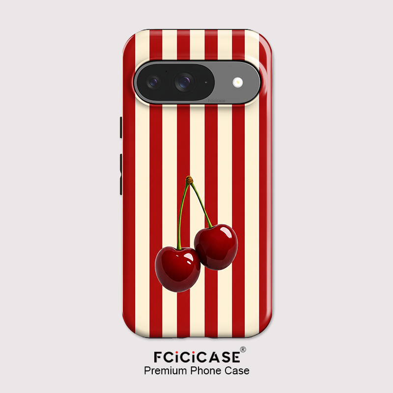 Fcicicase Cherry Stripe Patter - Phone Cases Pixel 10 Pro recension och pris