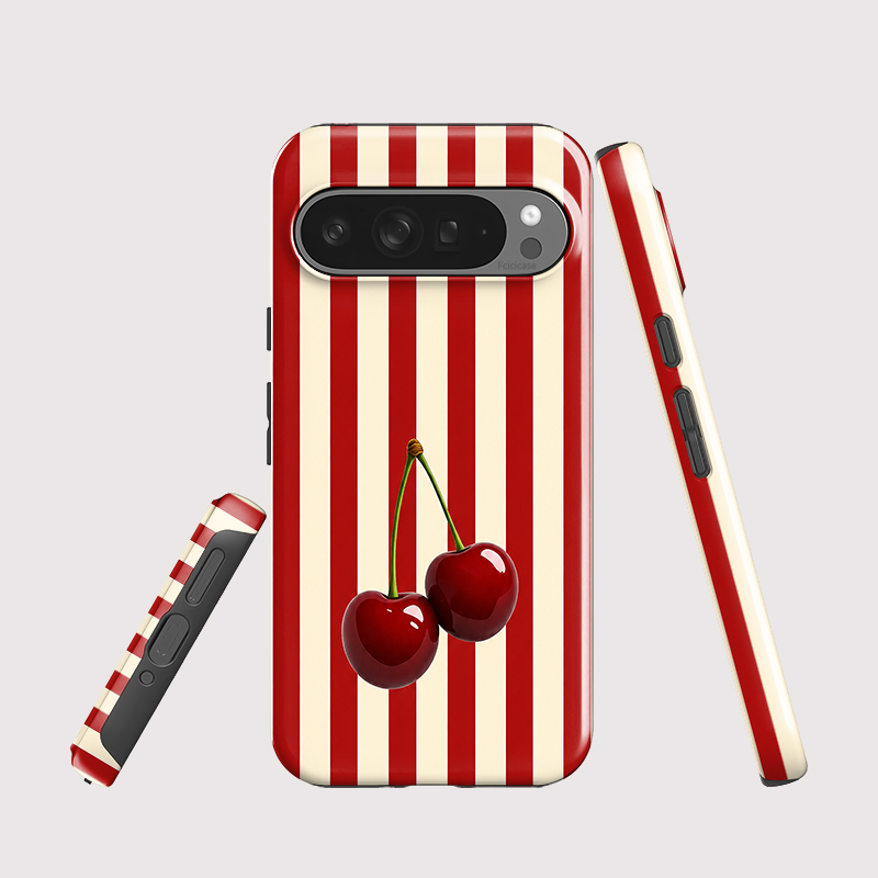 Fcicicase Cherry Stripe Patter - Phone Cases Pixel 10 Pro recension och pris