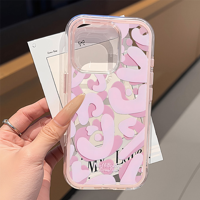Transparent Phone Case For iPh - Phone Cases Pink recension och pris