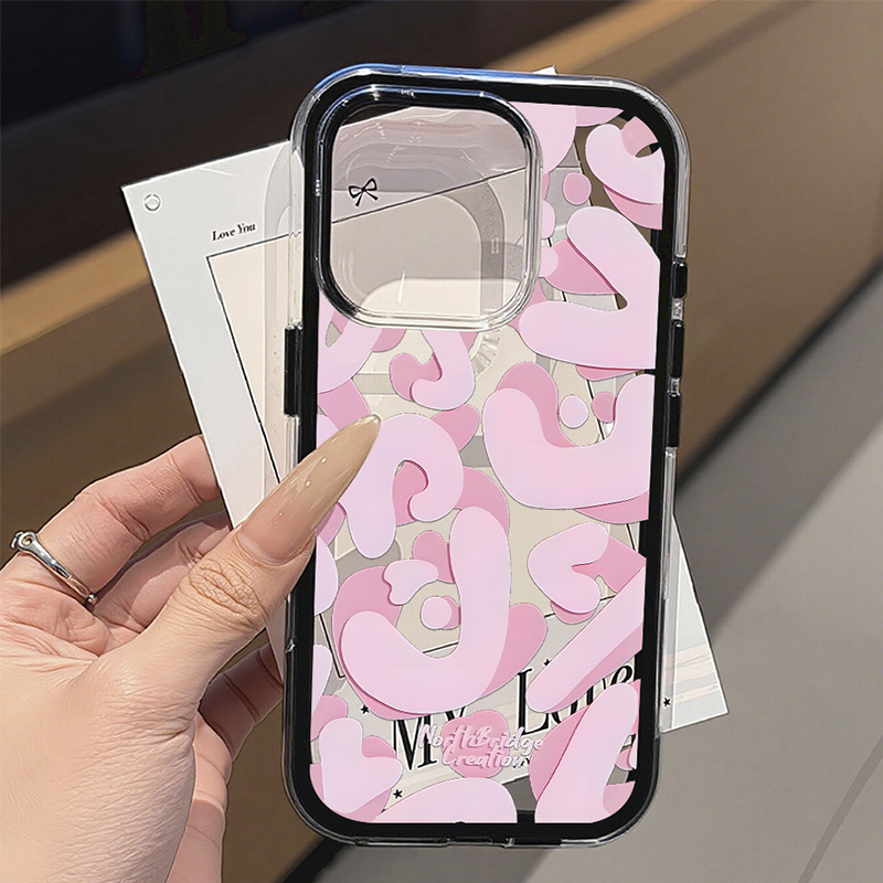 Transparent Phone Case For iPh - Phone Cases Pink recension och pris