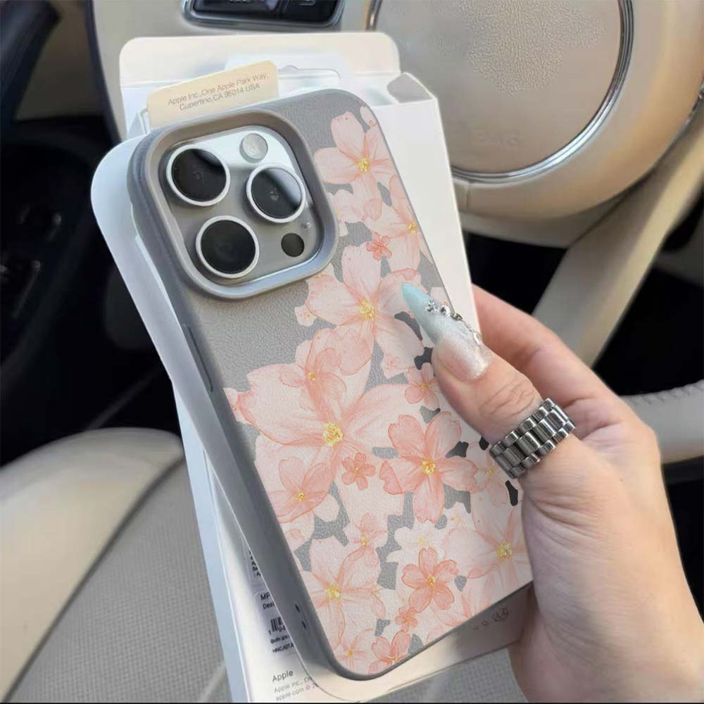 Pink Sakura Floral Matte Phone - Phone Cases Pink recension och pris