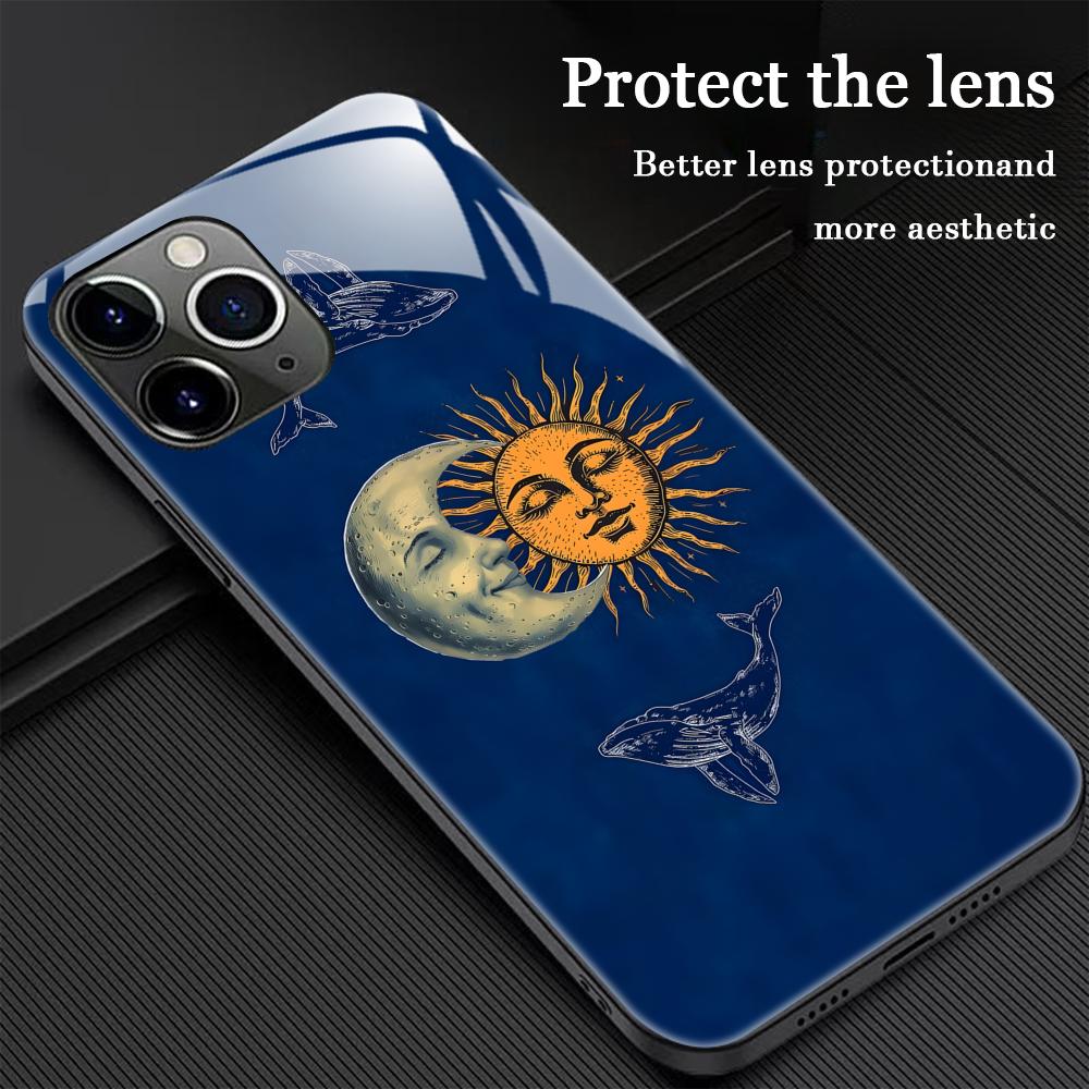 Fashion Sun Art Retro Draw Pho - Phone Cases Drawing recension och pris