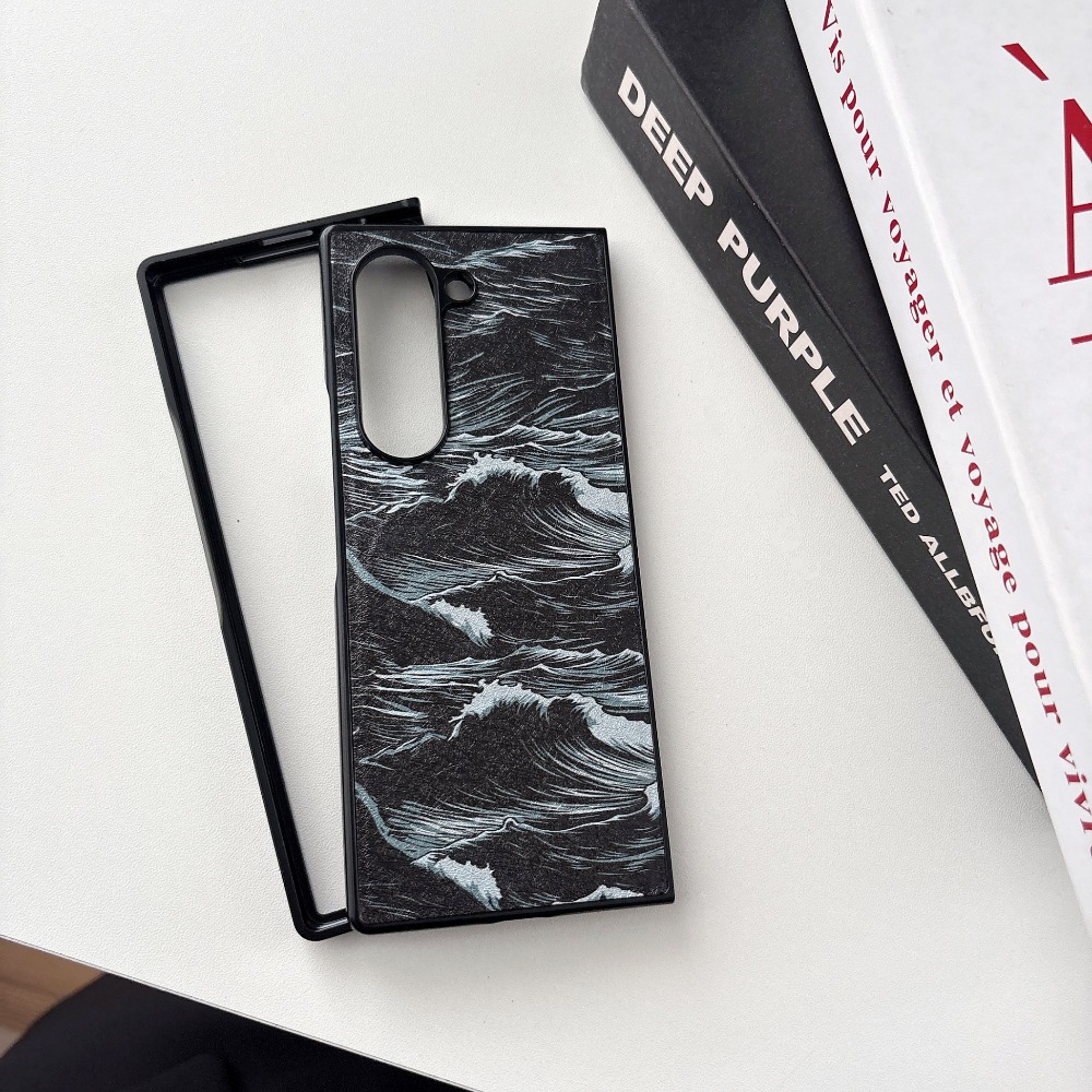 Wave Painting Pattern Magnetic - Phone Cases Drawing recension och pris